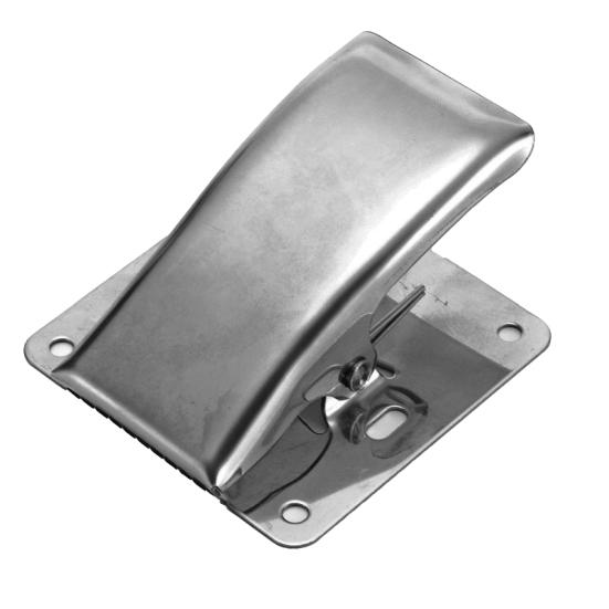 Fillet Clamp Useful Solid Stainless Steel Fillet Clamp Stainless Steel Fish Tail Clip Fish Tail Clip for Picnic