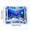 Summer Cooling Pet Water Bed Water Sensory Playmat with Fish Water Sensor Play Mat Tummy Time Water Play Mat for Bored Cats