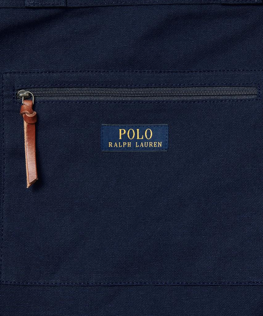 Холщовая сумка-шоппер Polo Ralph Lauren - Темно-синяя