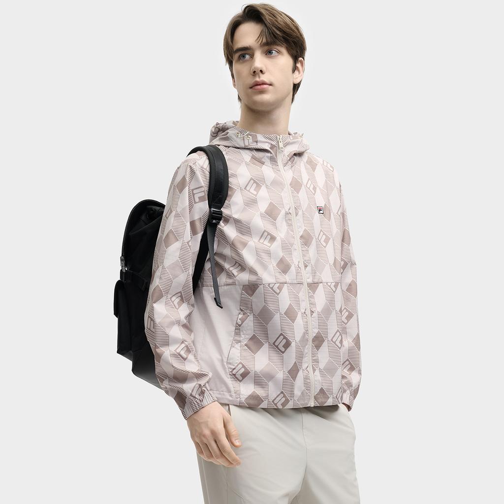 New FILA Fabric Backpack Men's All Over Print F13M528102FZA