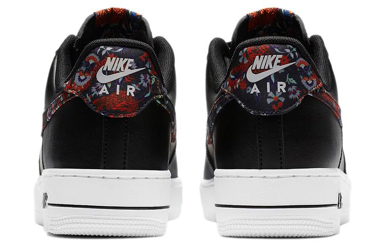 Nike Air Force 1 Low Черный Цветочный CZ7933-001