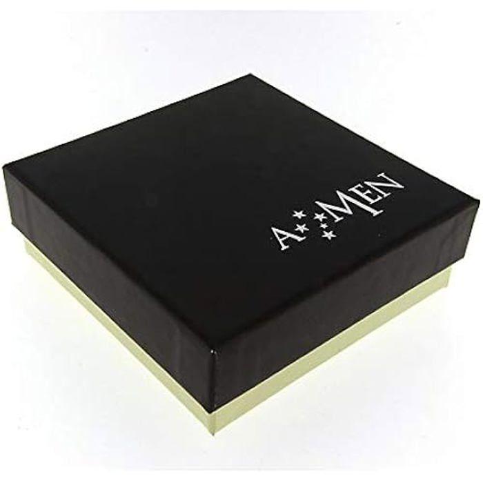 Boucles d'oreilles - AMEN - Goutte d'Amore - Argent 925 - Zircons - Pendantes