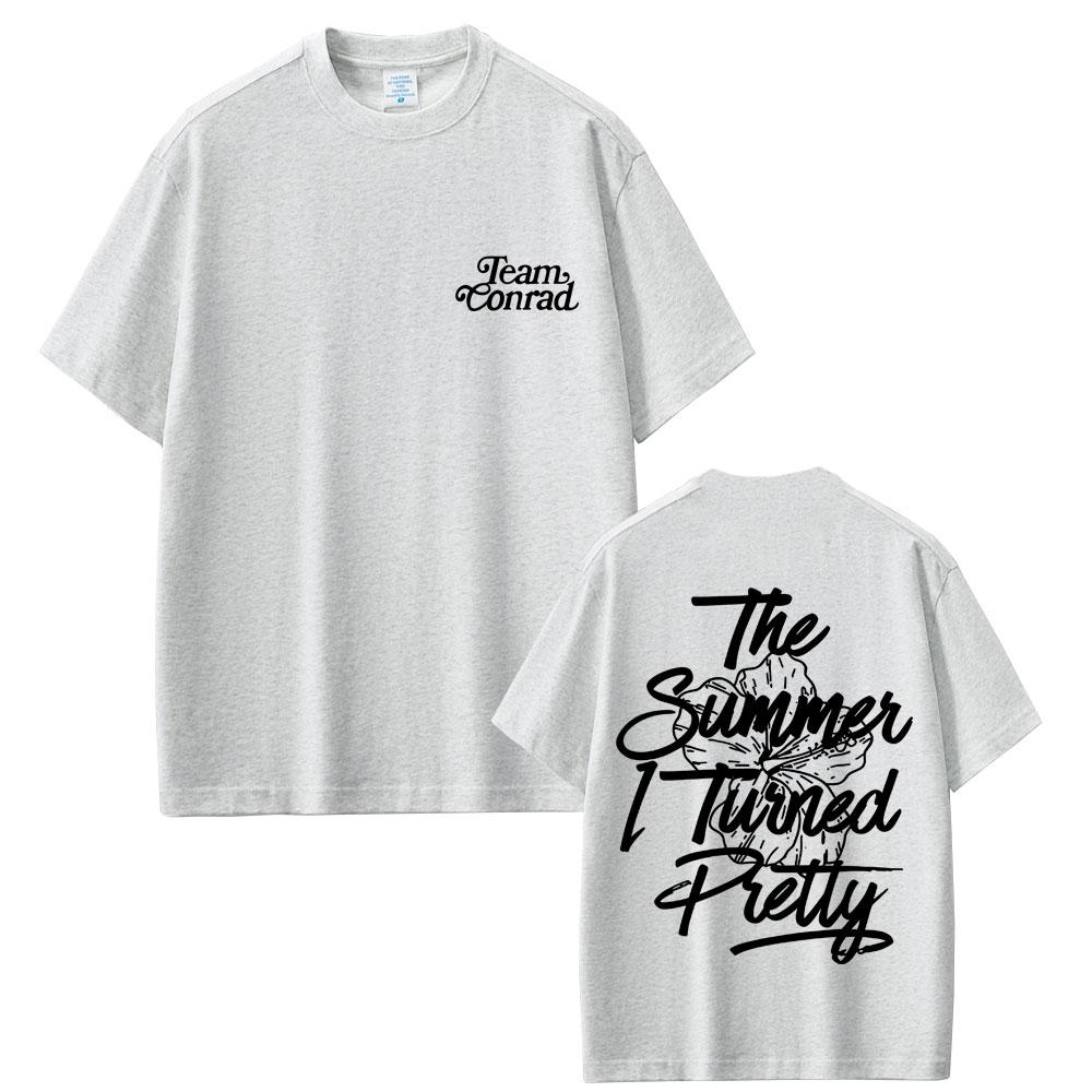 TV Play The Summer I Turned Pretty Team Conrad Graphic T Shirts Unisex Women Fashion Trend T Shirt Casual Cotton Vintage Tshirts