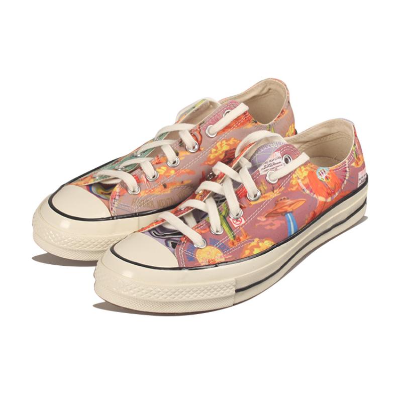 Converse 1970-е Chuck 70 Twisted Resort Винтажный Комфорт Низкие Эспадрильи Унисекс Деко