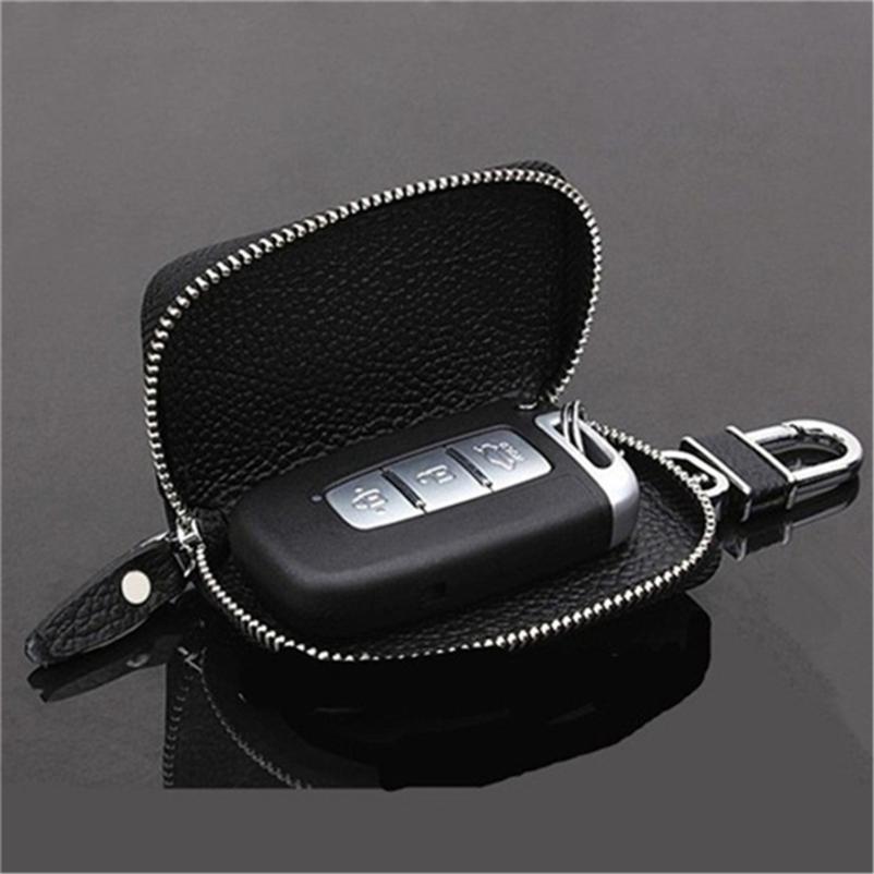 Car Remote Control Key Universal Zipper Case Car Key Storage Organization Holder Hanging Bags