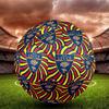 Unione Sportiva Lecce Indoor Soccer Ball Size 5 Colorful All Ages Machine Stitched PVC Competition Ready Durable High-Bounce