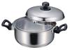Two Handed Pot Stainless Steel Hot Pot 22cm Major Restaurant Favorite Brand A--75539
