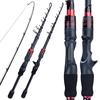 Spinning /casting Fishing Rod 1.8m/2.1m Carbon Fiber Outdoor Sports for Sea Travel Fishing Rod