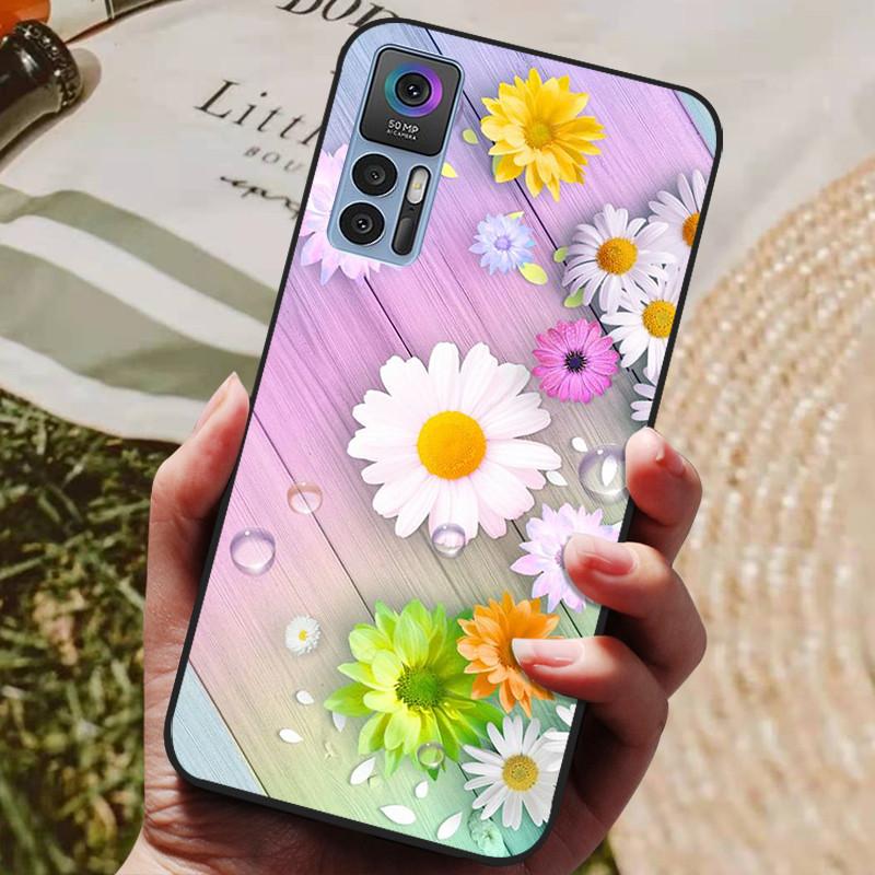 Чехол для TCL 30 Plus T676K T676J Чехол Волк Лев Ударопрочные Чехлы для Телефона Для TCL 30 5G T776H Черный Силикон Для TCL30 30 Чехол