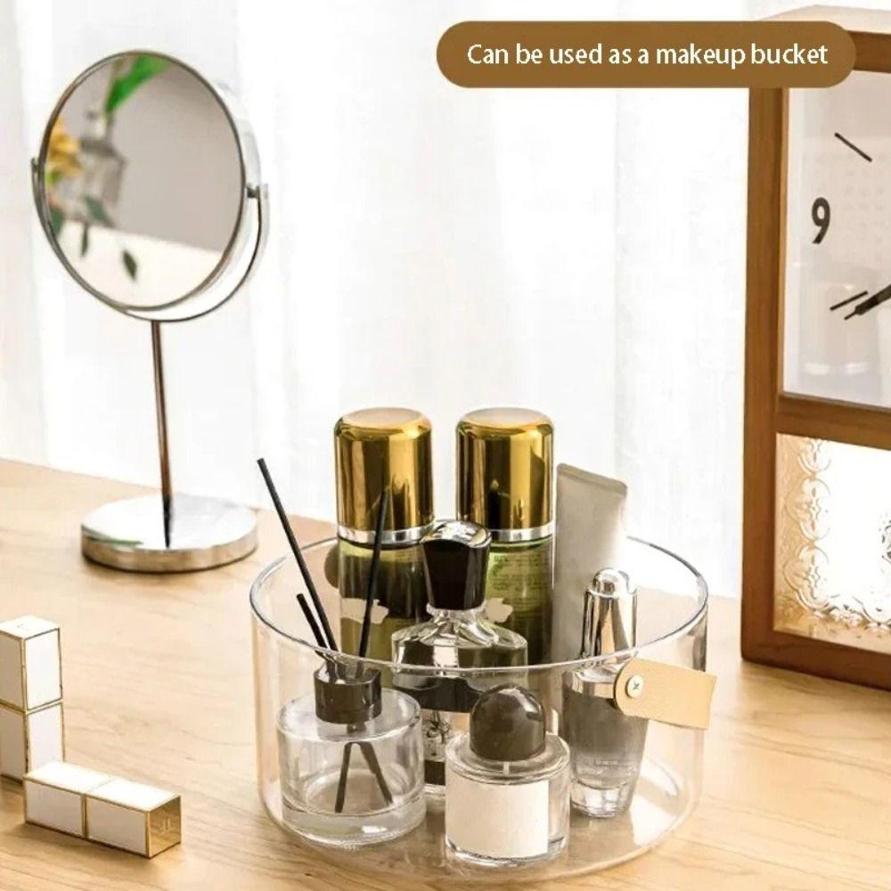 Прозрачное ведро для хранения, многофункциональное ведро для фруктов и льда, модные ленивые цветочные горшки