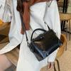 Сумки Boston Small через плечо из натуральной кожи для женщин, трендовые дизайнерские сумки-подушки для женщин