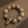6mm 12mm 10mm Chicken Wing Wood 108 Mala Beads Buddhist Prayer Bracelet Necklace for Meditation Yoga