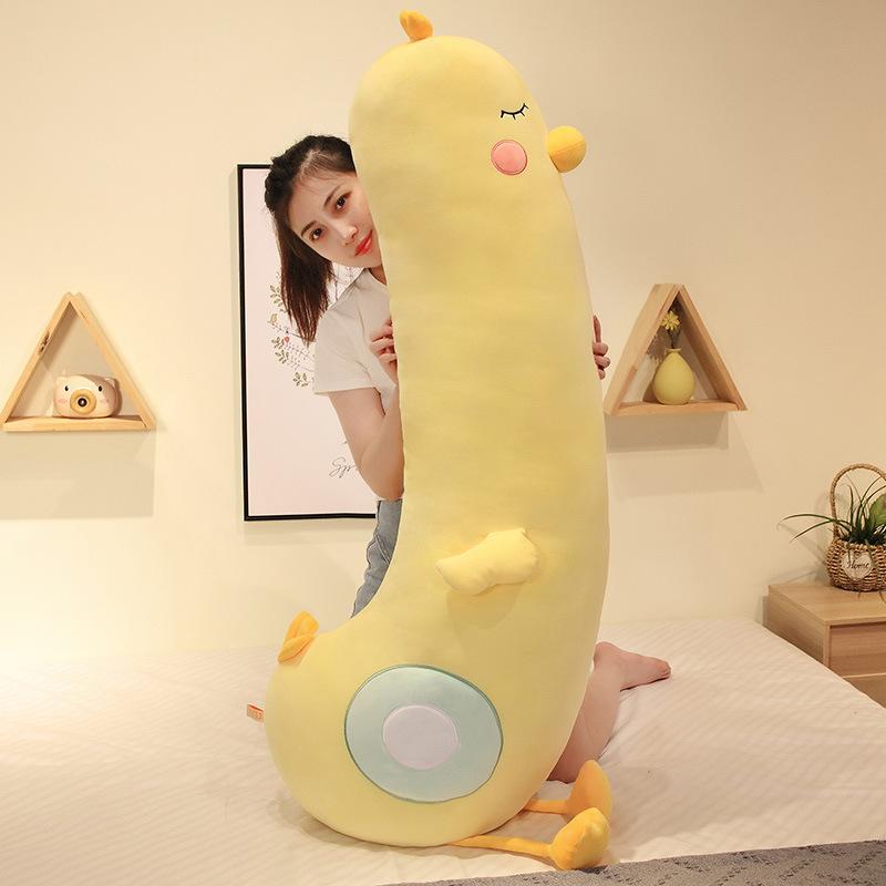 New Style of The Same Style of Duck Pillow Creative Plush Toys Little Yellow Duck Large Rag Doll Children's Doll