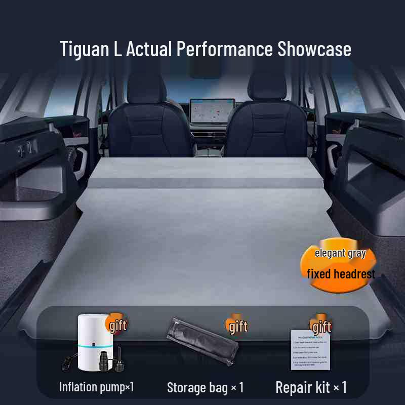 Надувной матрас для сна на заднее сиденье Volkswagen Tiguan L для выравнивания пола багажника