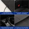 12V/24V Universal Heated Car Seat Cushion Digital Display Function Fast Heating Adjustable Temperature for Sedans SUV Trucks