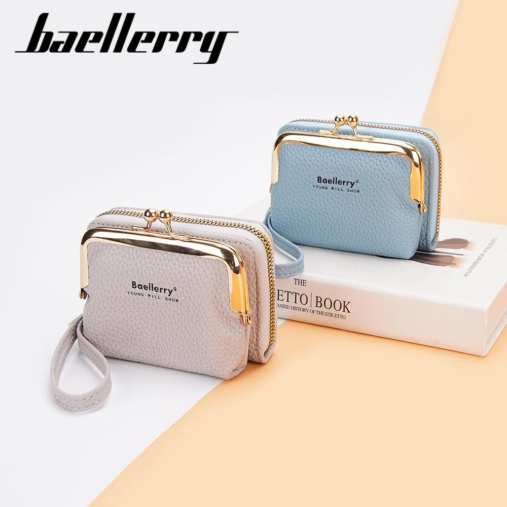 Женский кошелек для мелочи и держатель для карт Baellerry с корейским узором «лисичка»