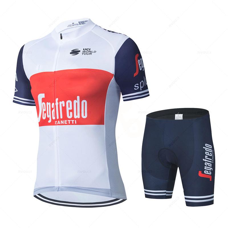 Summer Breathable Cycling Suit Set 2026 Team Cycling Jersey Set Bike Clothing Ropa Ciclismo Bicycle Wear Clothes Mens Short Maillot Culotte