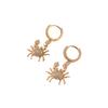 Crab Shape Dangle Earrings for Women 2025 New Fashion Golden Drop Earring Zirconia Jewelry Wedding Party Accessorie