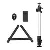 Photography Copy Stand Tabletop Phone Livestreaming Stand Kit with Adjustable Phone Holder Remote Control Overhead