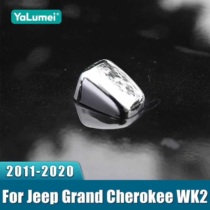 Для Jeep Grand Cherokee WK2 2011 2012 2013 2014 2015 2016 2017 2018 Автомобильные Аксессуары Накладка на Форсунку Омывателя Лобового Стекла