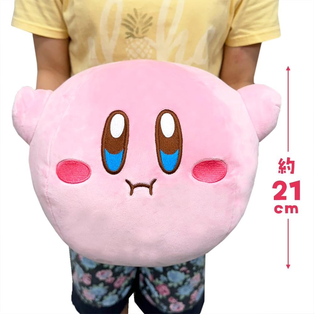 Кирби из Звёзд Стандартный Мягкий Супер Большой Плюшевый Игрушка 2 Прибл. 35 см с игрушечным бриллиантом (Уоддл Ди)