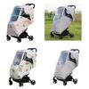 Baby Pushchair Cover Baby Pram Rain Cover Breathable Windproof Protection Cover Universal Dustproof Weather Shield