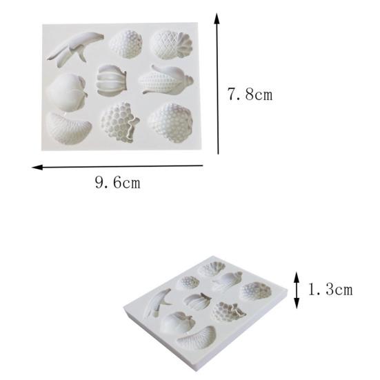 Fruits Series Cake Candy Silicone Mold Fondant Decorating DIY Sugarcraft Tool