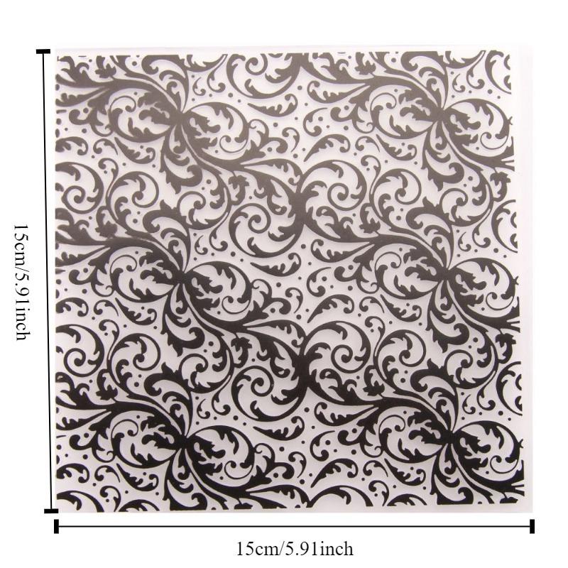 1 шт. 3D-тисненая папка для самостоятельного изготовления рельефных поделок, фоновых поздравительных открыток, скрапбукинга, без штампа, вырубного штампа