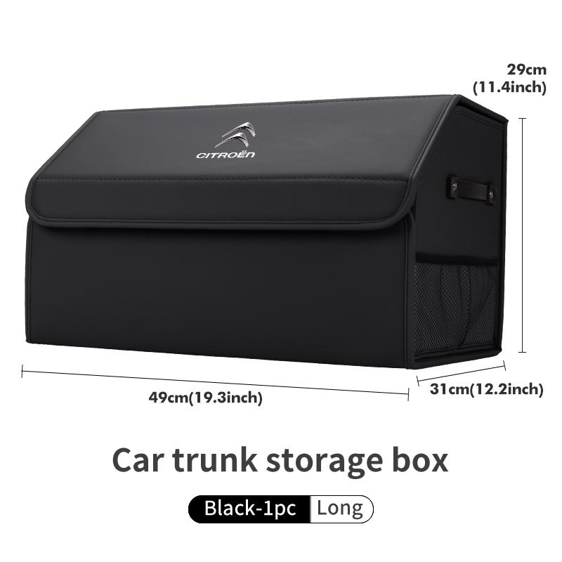 Big Capacity Car Storage Box Trunk Organizer Durable Collapsible For Citroen C5 C1 C2 C6 C4L DS3 DS4 DS5 C-Elysee Grand Berlingo aia256