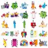50 обучающих анимационных наклеек Numberblocks для чехлов телефонов и канцелярских принадлежностей
