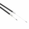 3x Universal Cable Kit Clutch Brake Throttle Wire Set For Motorcycle Restoration