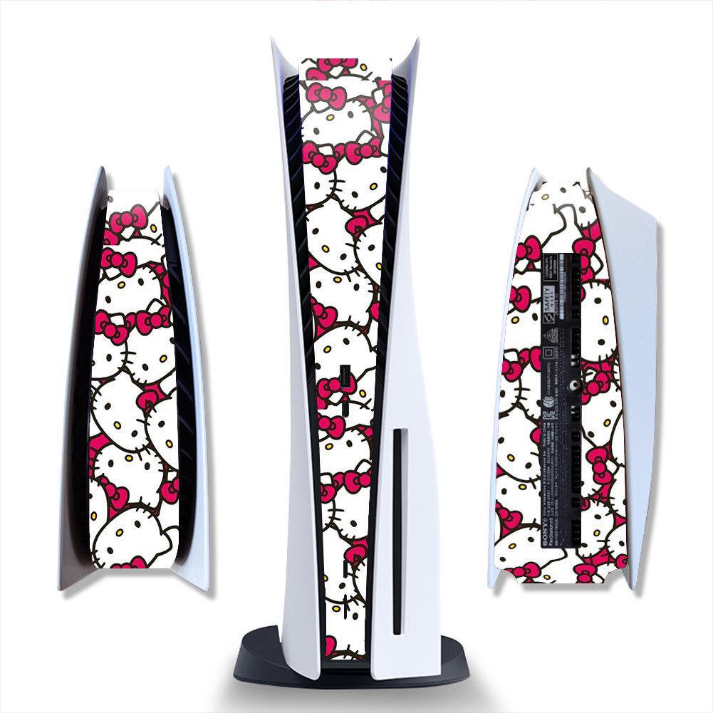 PS5 Matte Black Cartoon Protective Side Sticker