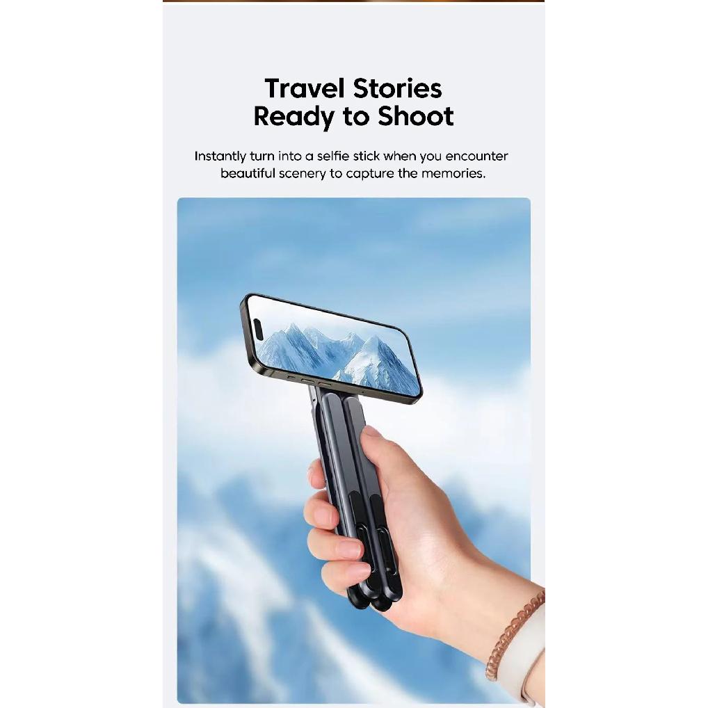 Aluminum Alloy Foldable Laptop Magnetic Phone Holder Portable Tablet Stand for iPhone iPad - Laptop & Tablet Multi-Surface