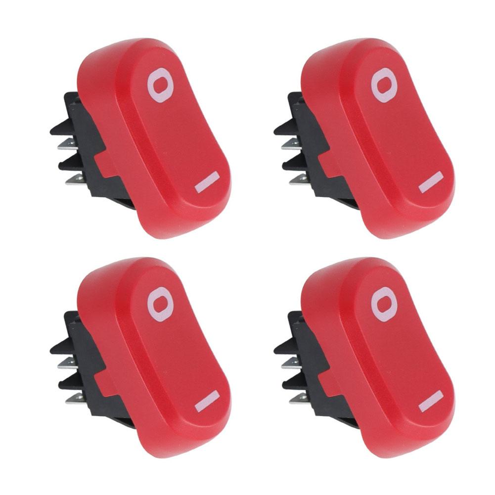 Electric Switches 4Pcs Replacement for Wet Dry Vacuum Cleaners Vacuum Compatible with Multiple Brands and Models