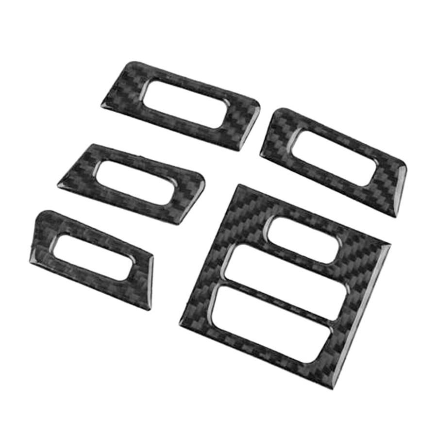 Carbon Fiber Air Vent Outlet Cover Trim For BMW 3 Series E90 E92 E93 2005-2012