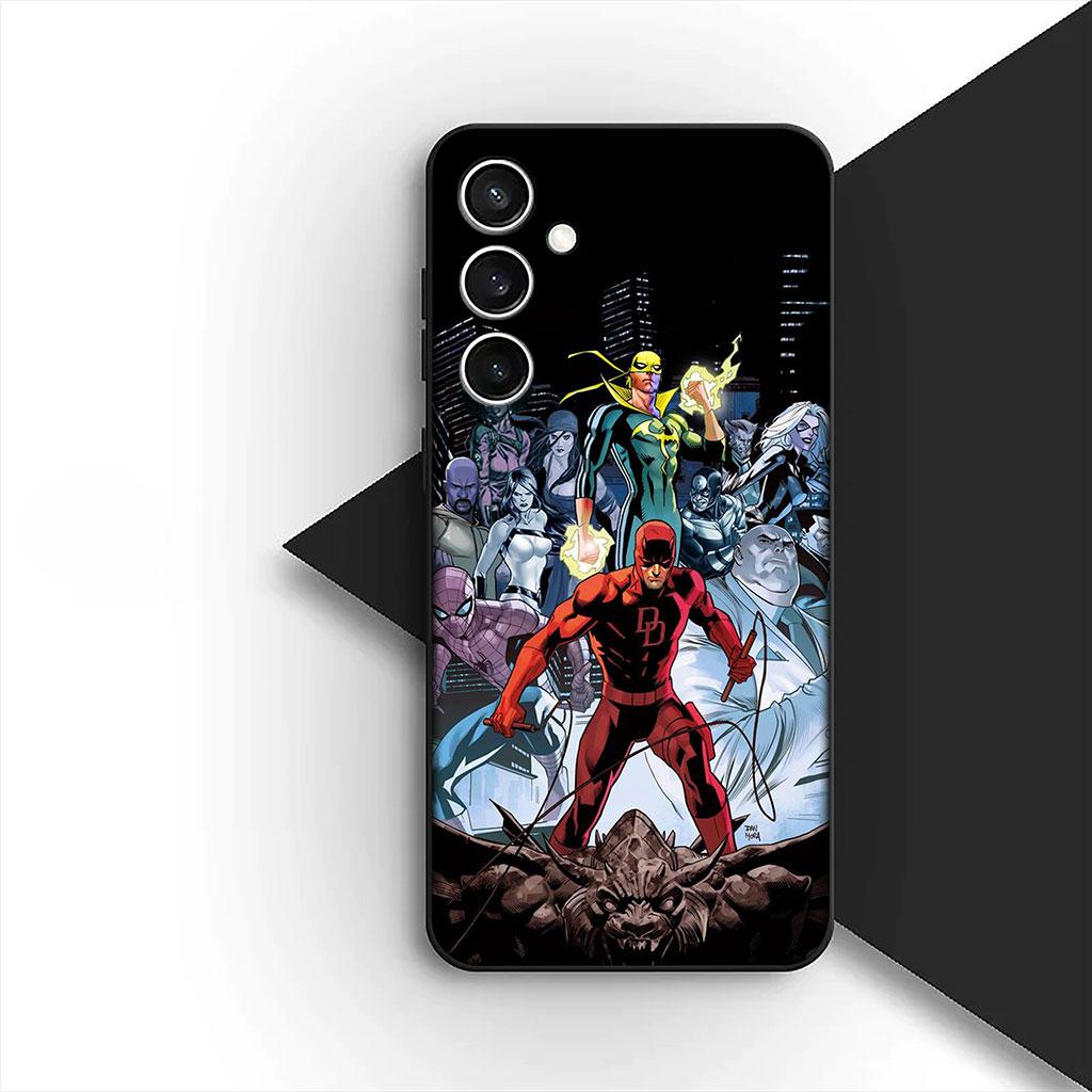 Чехол для телефона для Xiaomi Redmi Note 14 13 Pro Plus ProPlus 14C A4 13C Pro+ 5G Корпус Мягкий чехол Обои Сорвиголова Marvel Постер