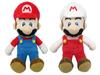 Mario Fire Mario Plush Toy Set of 2 Height Super Mario ALL STAR COLLECTION Kohaku & (S) [Sitting Approx. 18cm]