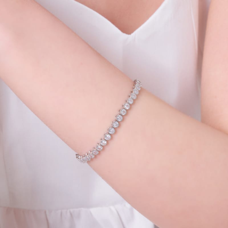 ELLE Jewelry Twinkle Классический теннисный браслет ELBRBB105