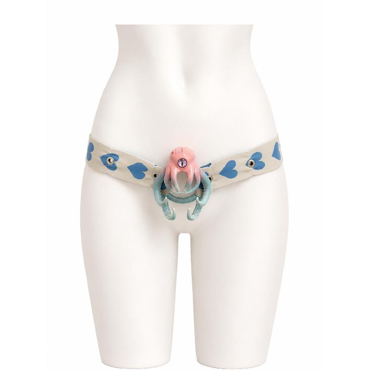 2026 New Male Chastity Cage Anti-off Device Elastic Band Auxiliary Belt ONLY Adjustable Ring Rope Les Scrotum Rings Sex Toys 18+