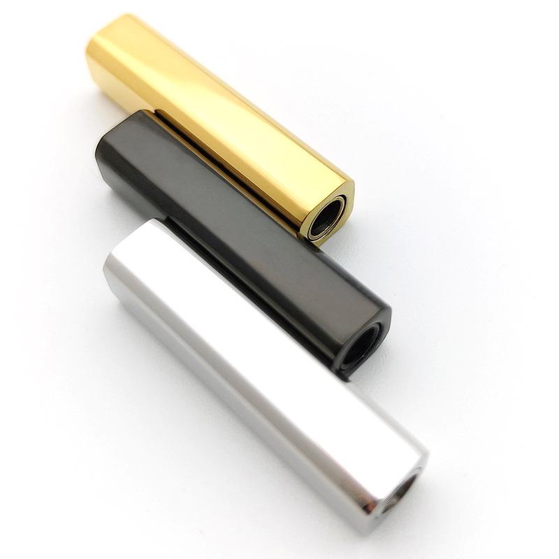 Браслет из кожи с магнитной застежкой из нержавеющей стали - Стильный титановый шнурок, ювелирный аксессуар