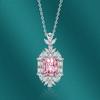 Sace Gems Классический роскошный циркон для женщин кулон ожерелье ювелирные изделия свадебное обещание вечерние подарок