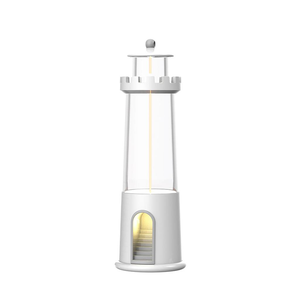 Portable Lighthouse Moon Projection Night Light For Camping Creative Desktop Decoration Gift
