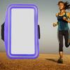 Running Phone Armband Adjustable Neoprene Arm Belt with Storage Pocket for Outdoor Sports Blue 6