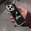 Чехол для телефона на Хэллоуин «Лицо призрака Крик» Для iPhone 17 Air 16 E 15 14 13 12 11 Plus Pro Max Гальванизированный Прозрачный Мягкий Чехол