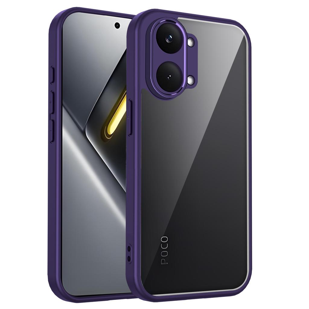 Чехол для Poco X8 Pro Max Чехол для телефона Poco X8 Pro Чехол-бампер для Poco X8 Pro Max Силиконовый бампер с воздушной подушкой Прозрачная матовая задняя крышка Жесткий