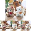 Pp Teddy Bear Cotton Plush Keychain Backpack Decor Stuffed Toy Gift Kids For