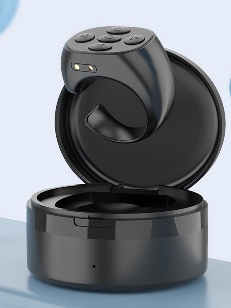 Умное устройство для просмотра страниц Автоматический перелистыватель страниц Беспроводной пульт-кольцо с зарядным отсеком Перелистывание страниц для короткого видео