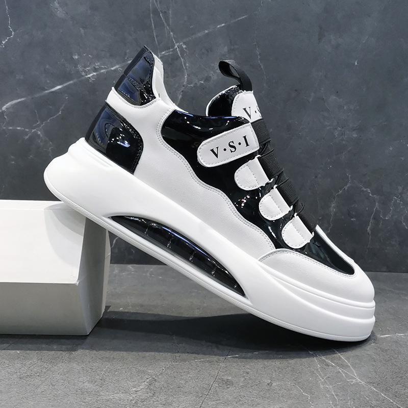 Осенне-зимняя новая мужская обувь с низким верхом на воздушной подушке, молодежная обувь для сноуборда, цвет соответствует корейской версии повседневной обуви Wenzhou Tide