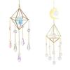Sun-catcher  Crystal  Pendant Interior Decoration Wind Chime Crystal Light Catching Ornaments