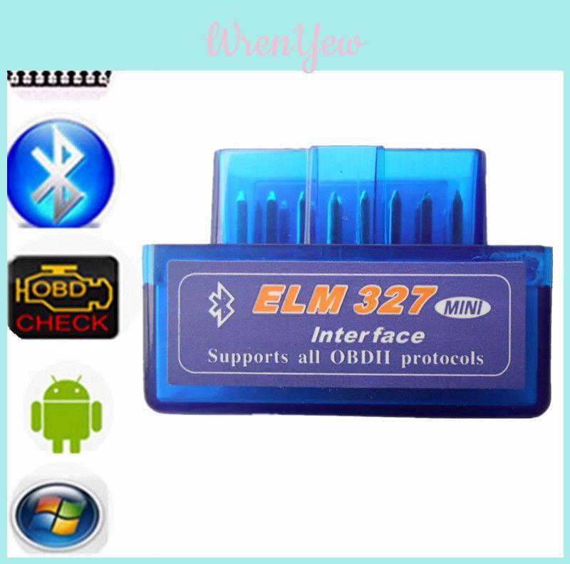 Высокопроизводительный Elm327 V2.1 Obd2 Can-bus Bluetooth Автомобильный Диагностический Интерфейс Сканер
